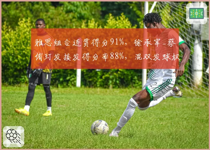 雅思组合连贯得分91%,徐承宰_蔡侑玎发接发得分率88%,混双发球权成胜负手?